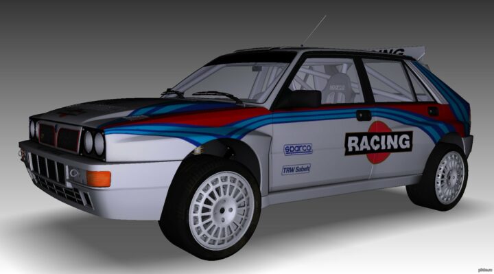 1992 Lancia Delta 3D Model