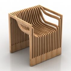 Armchair 3D Model