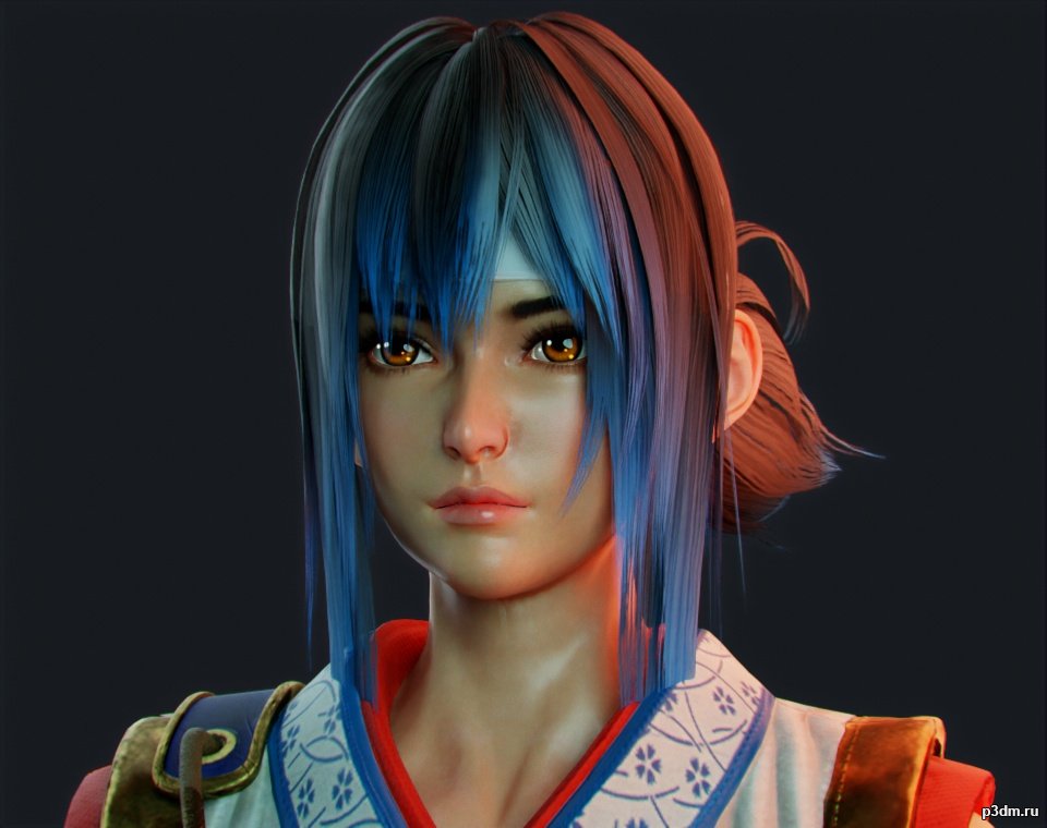 Fighting EX Layer –  Hokuto 3D Model