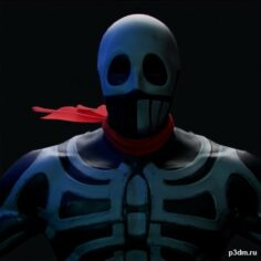 Fighting EX Layer – Skullomania 3D Model
