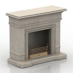 Fireplace 3D Model