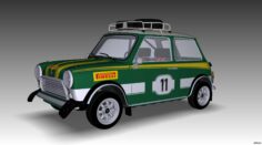 Rover Mini Cooper 3D Model