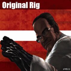 Senator Armstrong (Rig)  (Normal_And_Nanomachines) 3D Model