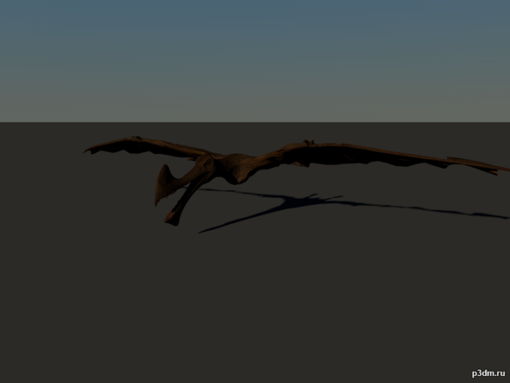 Tropeognathus 3D Model