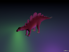 Wuerhosaurus 3D Model