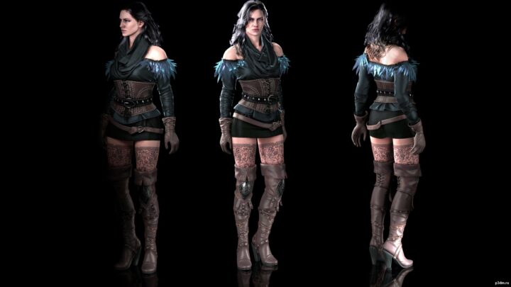 Yennefer 3D Model