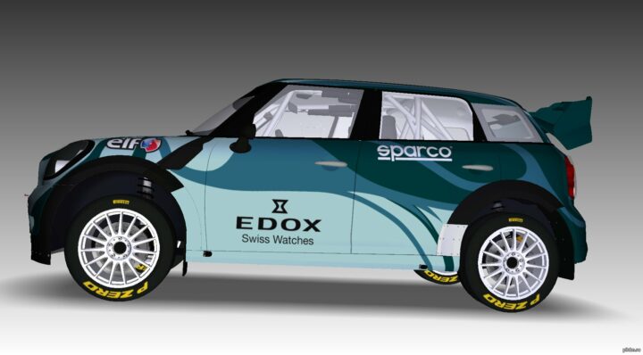 2011 MINI John Cooper Works WRC 3D Model