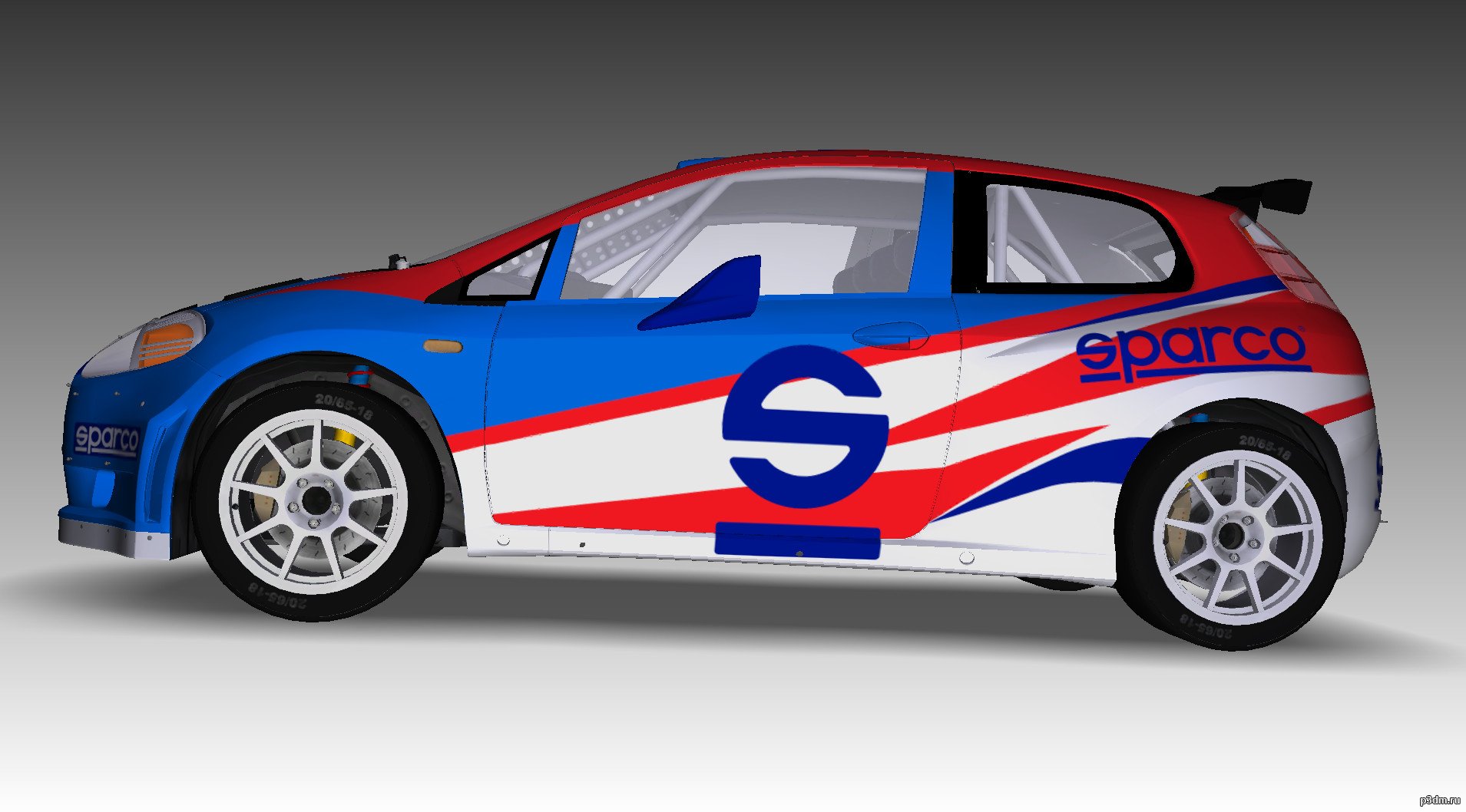 Abarth Punto 3D Model
