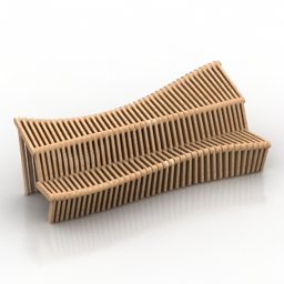 Bench 3D Model