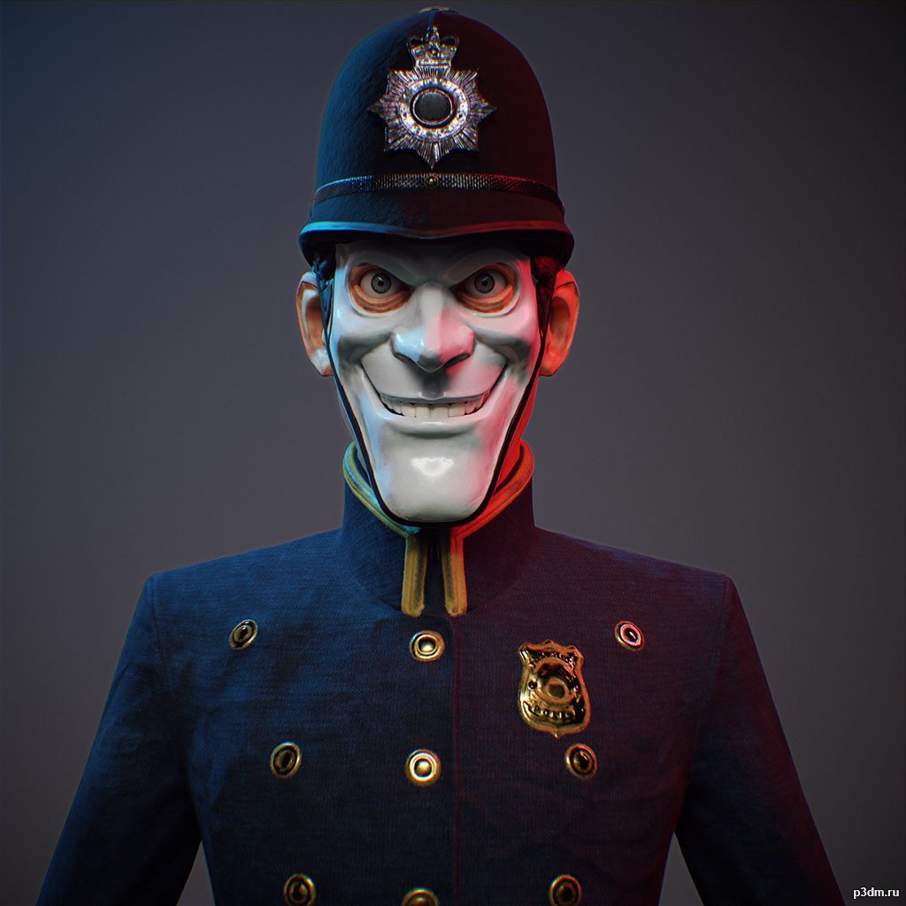 Bobby – We Happy Few 3D Model