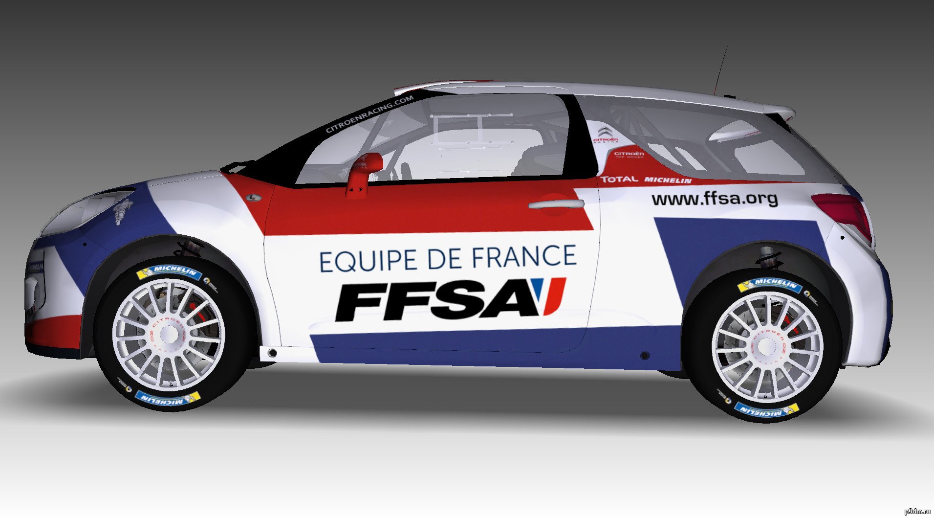 Citroen DS3 R3T 3D Model