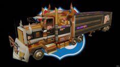 Mr. Crown (Truck) 3D Model