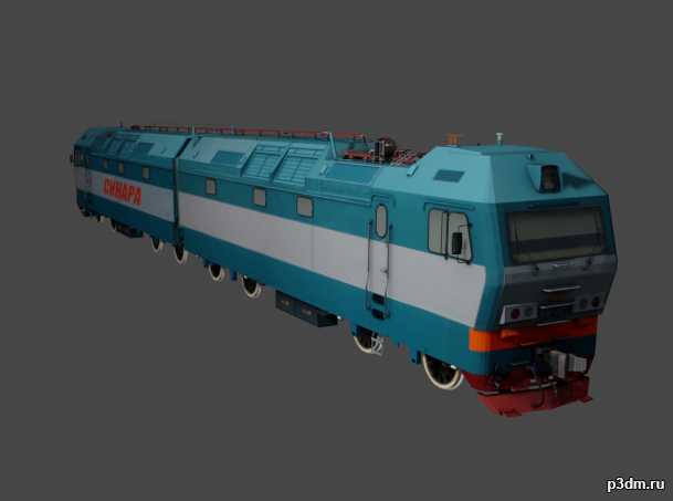 2Р­РЎ6-021 3D Model