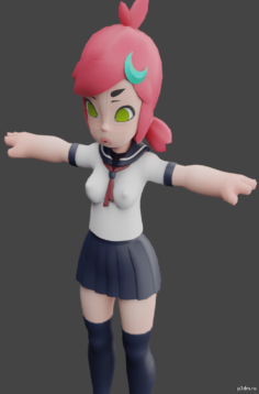 Abby 3D Model