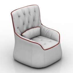 Armchair 3D Model