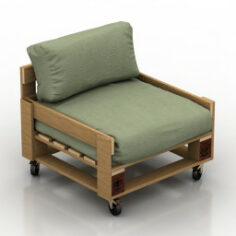 Armchair 3D Model