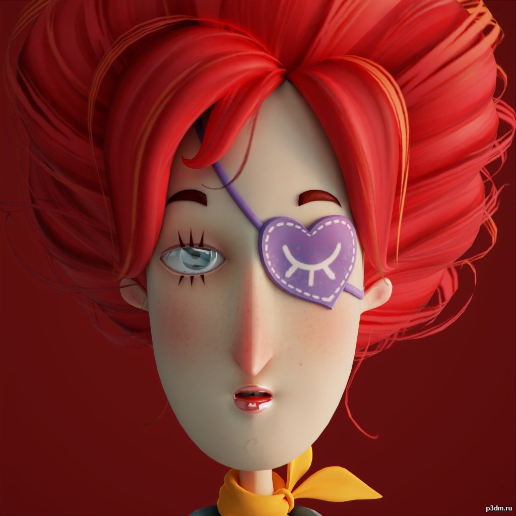 Beatrix – Hello Neighbor 2 3D Model