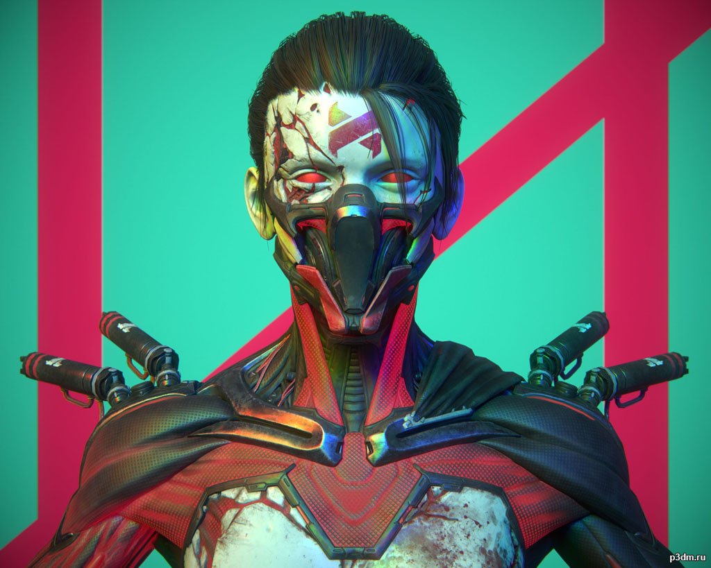 Hel – Ghostrunner 3D Model