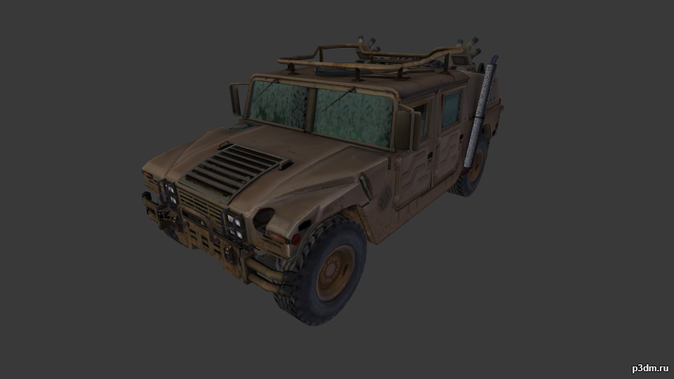 HMMWV re6 3D Model