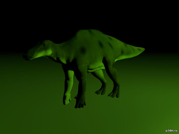 Mantellisaurus 3D Model