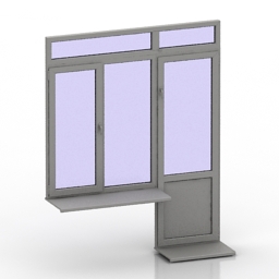 Window 3D Model