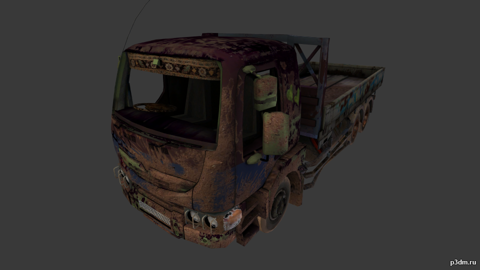2008 Renault Kerax cargo 3D Model
