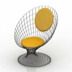 Armchair 3D Model