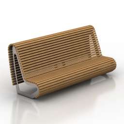 Bench 3D Model