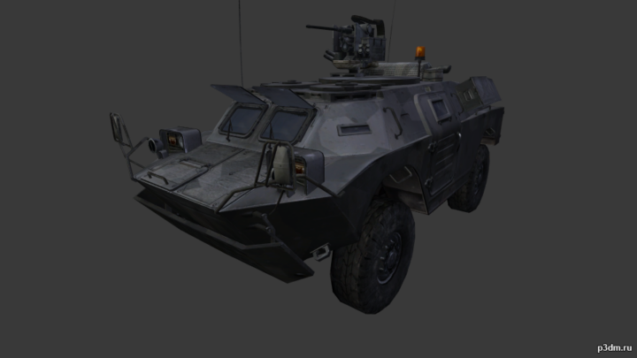 BSAA APC 3D Model