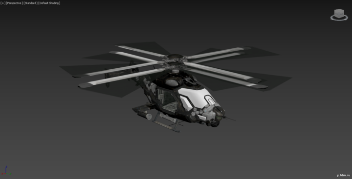 C.E.L.L. AH-50 Hellcat 3D Model