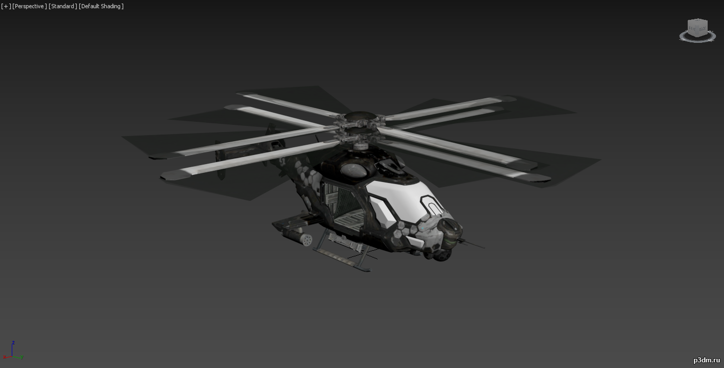 C.E.L.L. AH-50 Hellcat 3D Model