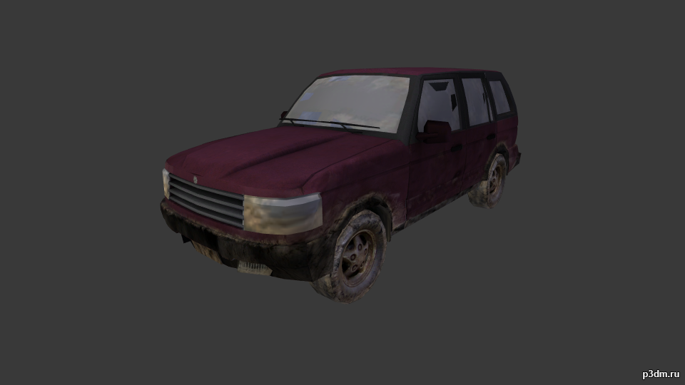 Land-Rover Range Rover 3D Model