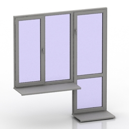 Window 3D Model