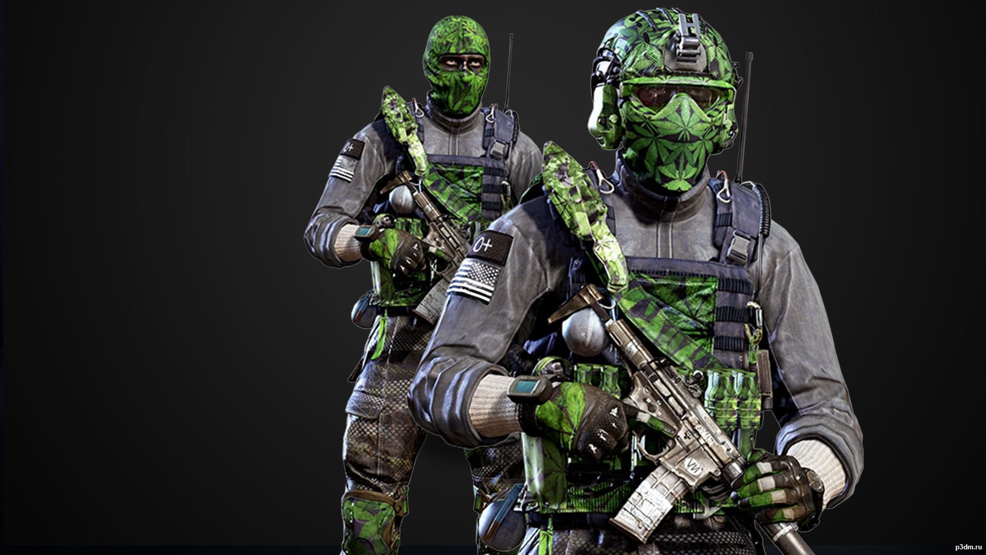 blunt force set 3D Model