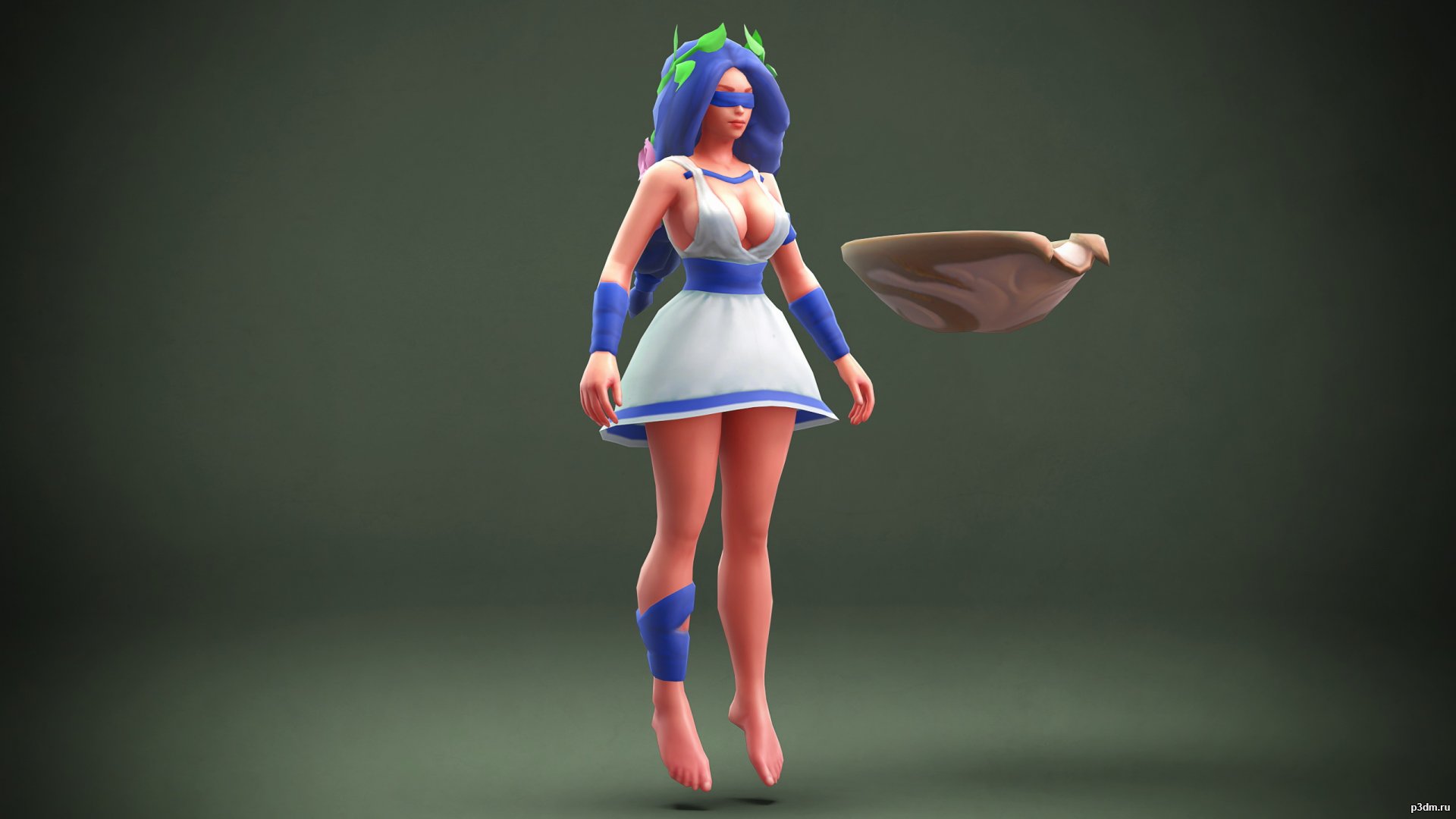 Celestine 3D Model