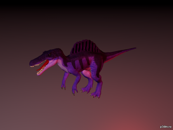 Siamosaurus 3D Model