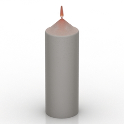 Candle 3D Model