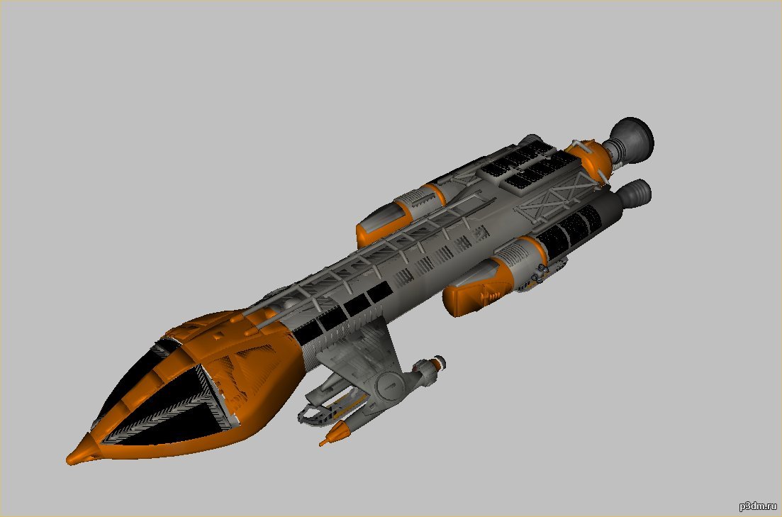 Space 1999 Hawk XIX 3D Model_62cdc846d8b6f.jpeg - 3DHunt.co