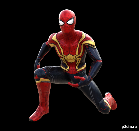 Spider man new suit 3D Model 
