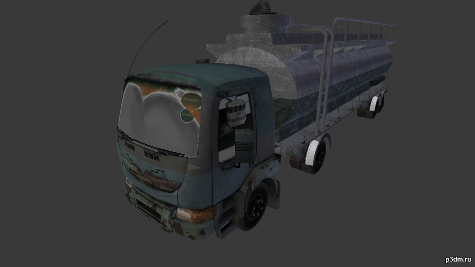 2008 Renault Kerax petrol long 3D Model