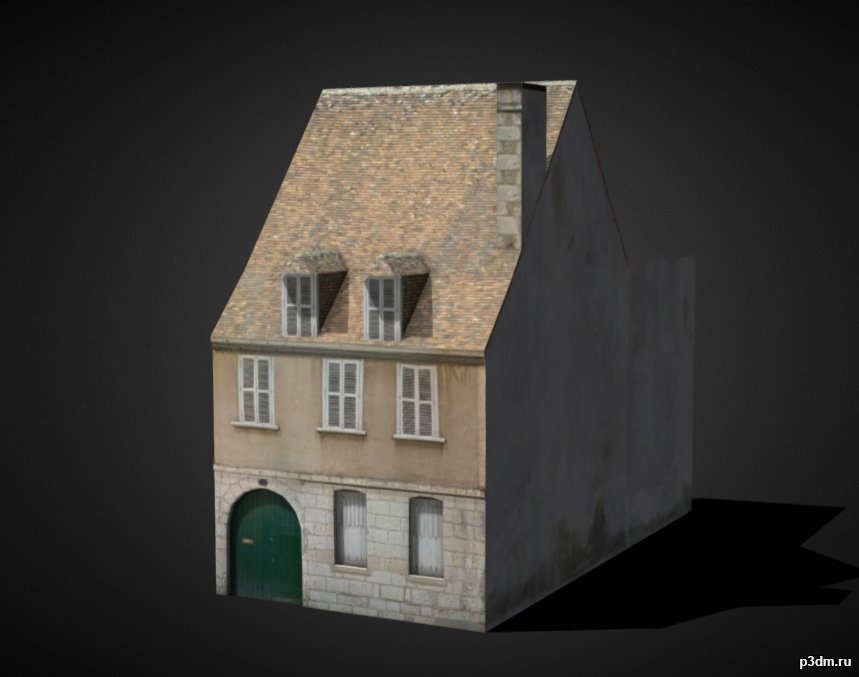 Bourges House 2 [France] 3D Model