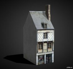 Bourges Shop 1 [France] 3D Model