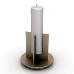 Candle 3D Model