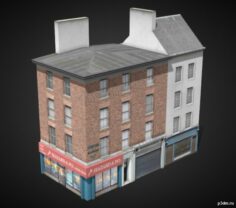 Cork Corner Shop 1 [Ireland] 3D Model
