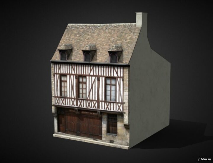 Dijon Shop 2 [France] 3D Model