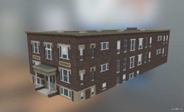 Midwestern Apartment 1 3D Model