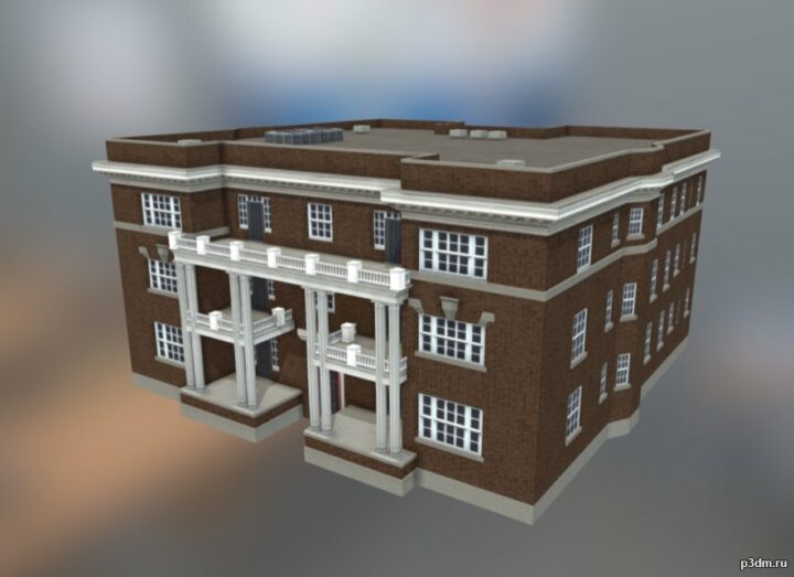 Richmond Apartments 02 3D Model