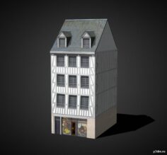 Rouen House 1 [France] 3D Model