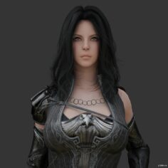 Sorceress 3D Model