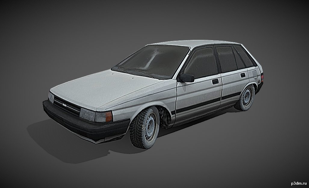 Toyota Tercel 3D Model